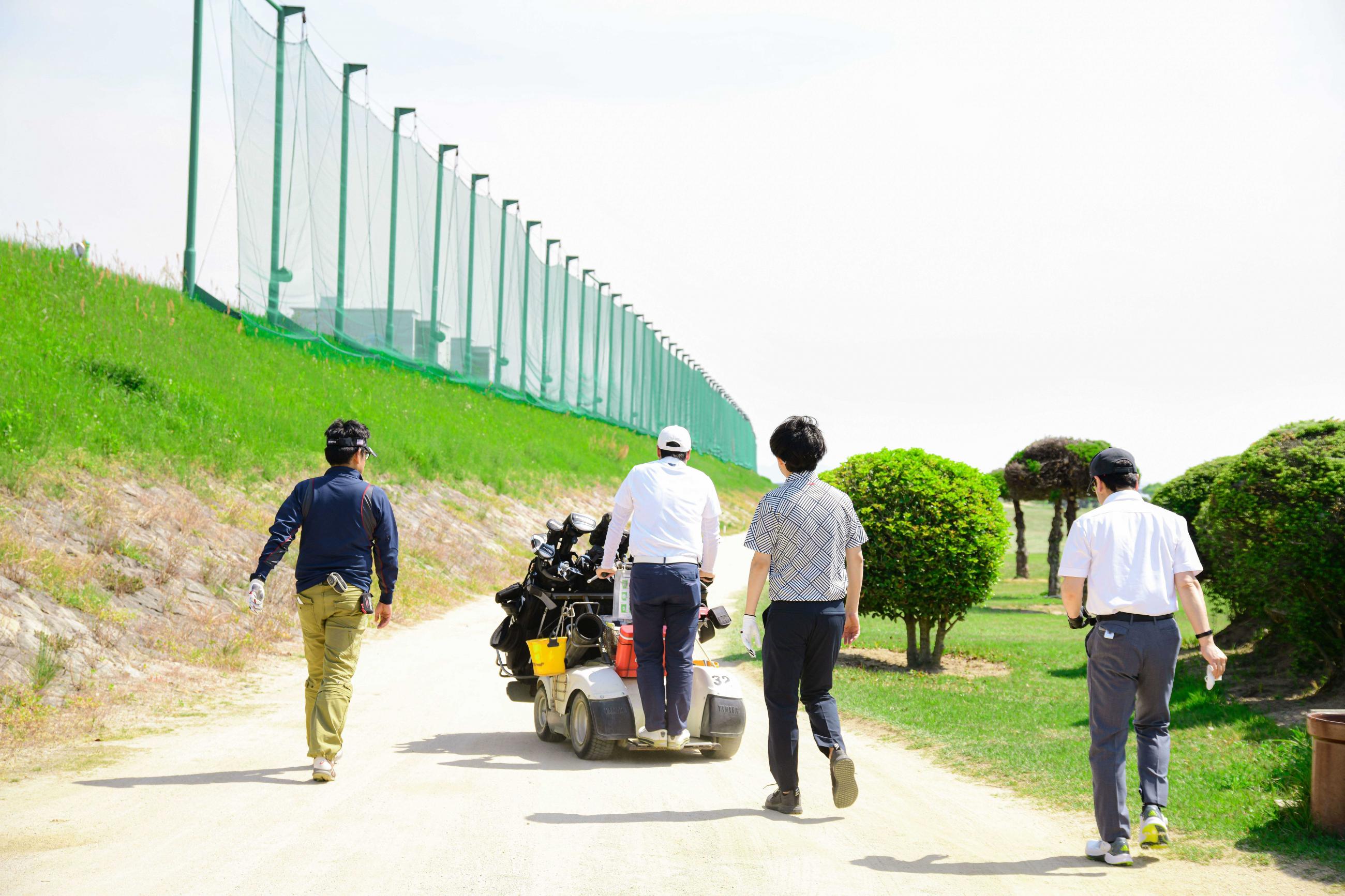 実際のコースへ